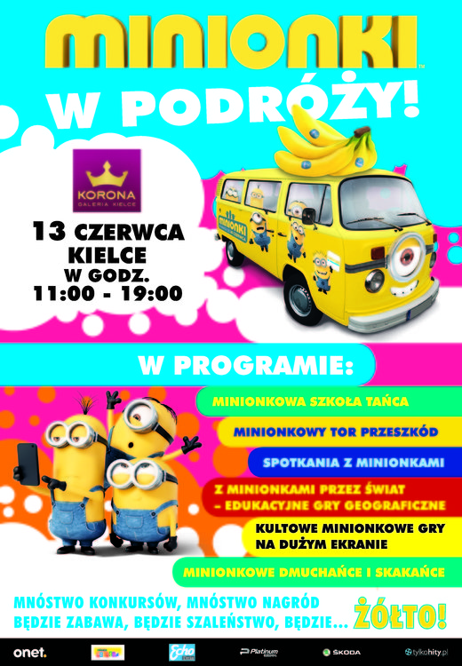 Minionki w podróży