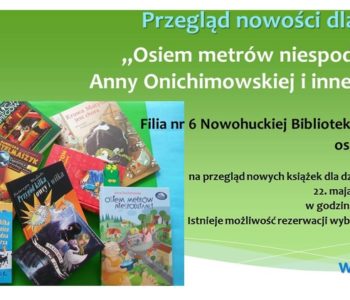 Przegląd nowości dla dzieci i młodzieży