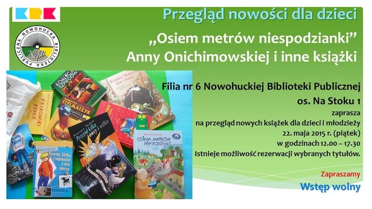 Przegląd nowości dla dzieci i młodzieży