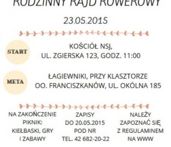 Rodzinny Rajd Rowerowy