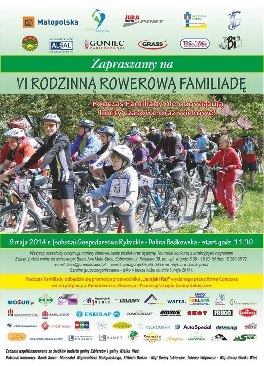 VI Rowerowa Familiada w Dolinie Będkowskiej