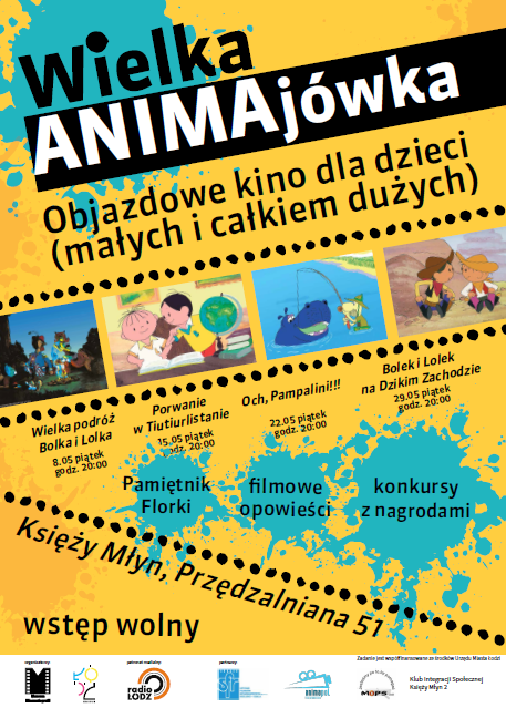 Wielka ANIMAjówka. Objazdowe kino dla dzieci