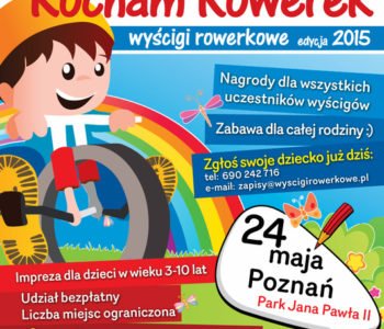 Wyścigi rowerkowe dla Dzieci w Poznaniu