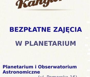 Bezpłatne zajęcia w łódzkim Planetarium