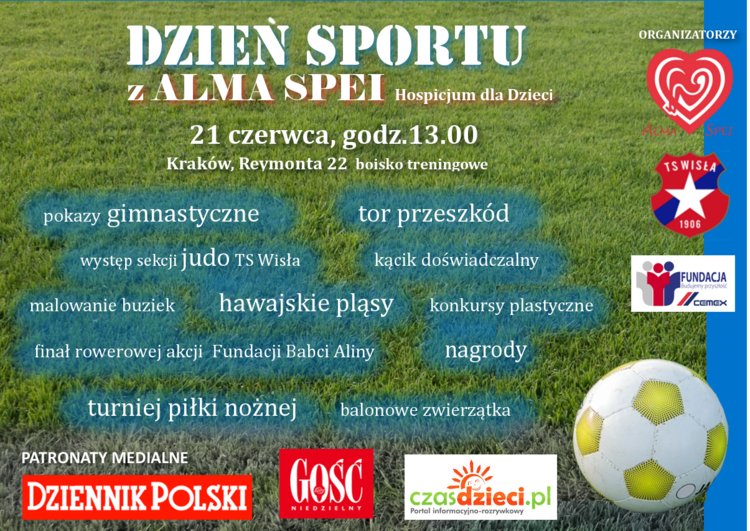 Dzień Sportu z Alma Spei i Wisłą Kraków