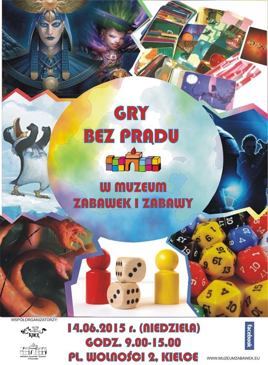 Gry bez prądu w niedzielę – Kielce