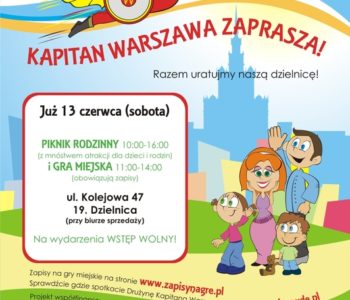 Kapitan Warszawa na Woli – gra miejska