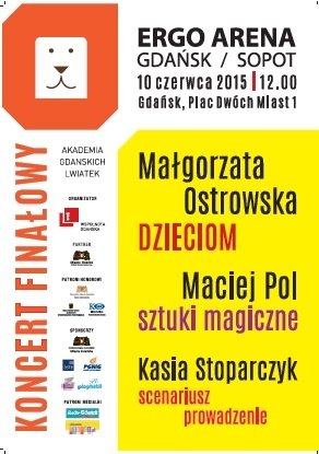 Koncert Gdańskich Lwiatek i zaproszenia dla czytelników Miasta Dzieci