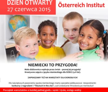 Poznajmy się na niemieckim! Dzień Otwarty w Österreich Institut Wrocław
