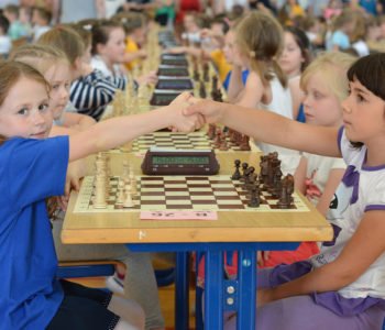 Turniej szachowy dla dzieci w Muzeum Zabawek i Zabawy w Kielcach