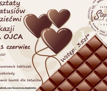 Słodkie warsztaty dla tatusiów z dziećmi z okazji Dnia Ojca!