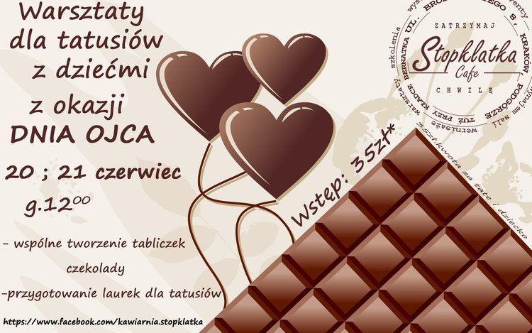 Słodkie warsztaty dla tatusiów z dziećmi z okazji Dnia Ojca!