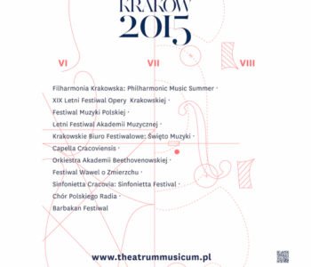 Theatrum Musicum Kraków 2015 rusza już 14 czerwca!