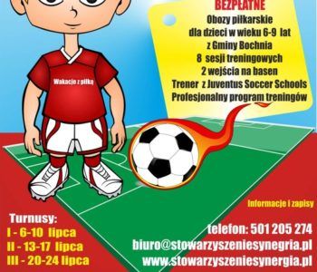 Wakacje z piłką w Gminie Bochnia