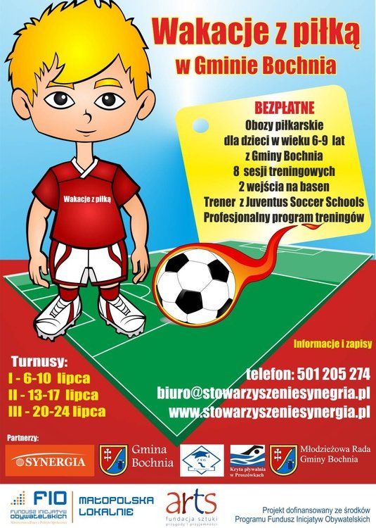 Wakacje z piłką w Gminie Bochnia