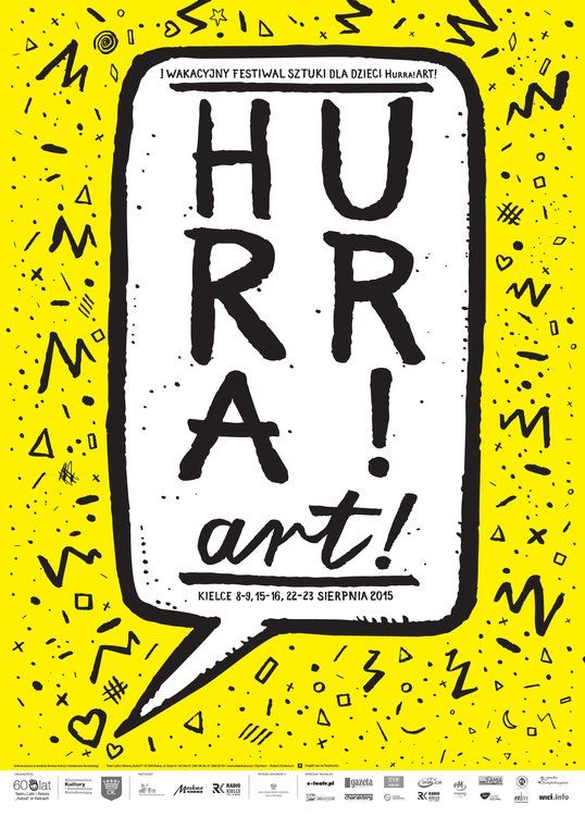 I Wakacyjny Festiwal Sztuki dla Dzieci Hurra! ART! Kielce