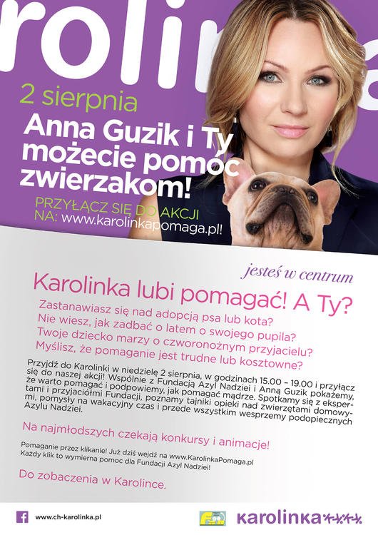 Karolinka lubi pomagać – Opole