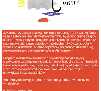 Laboratorium Dźwięku w Cricotece