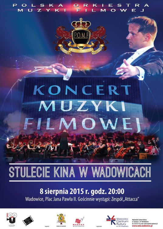 Wielki Koncert Polskiej Orkiestry Muzyki Filmowej – Wadowice