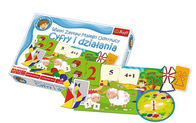 Wielki Zestaw Małego Odkrywcy – Cyfry i działania