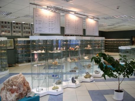 Muzeum Geologiczne ekspozycja