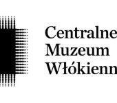 Centralne Muzeum Włókiennictwa - logo czarno-białe