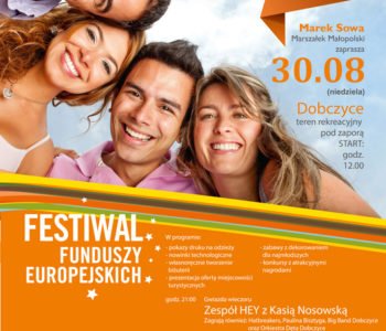 Dobczyce: rockowe brzmienia na Festiwalu Funduszy Europejskich