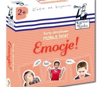 Karty obrazkowe Poznaję świat Emocje!