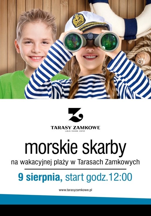 Morskie skarby na plaży w Tarasach Zamkowych – Lublin