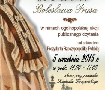 Narodowe czytanie Lalki – Płock