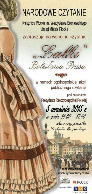Narodowe czytanie Lalki – Płock