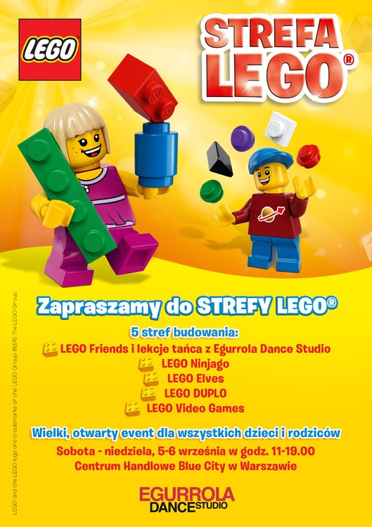 Strefa LEGO z Egurrola Dance Studio