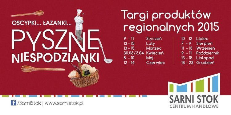 Targi Produktów Regionalnych w CH Sarni Stok – Bielsko-Biała