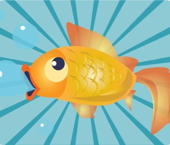 Bajka dla dzieci do czytania o złotej rybce