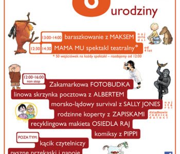 Ósme urodziny Zakamarków na Festiwalu Literacki Sopot