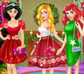 Świąteczne księżniczki - gra online dla dzieci