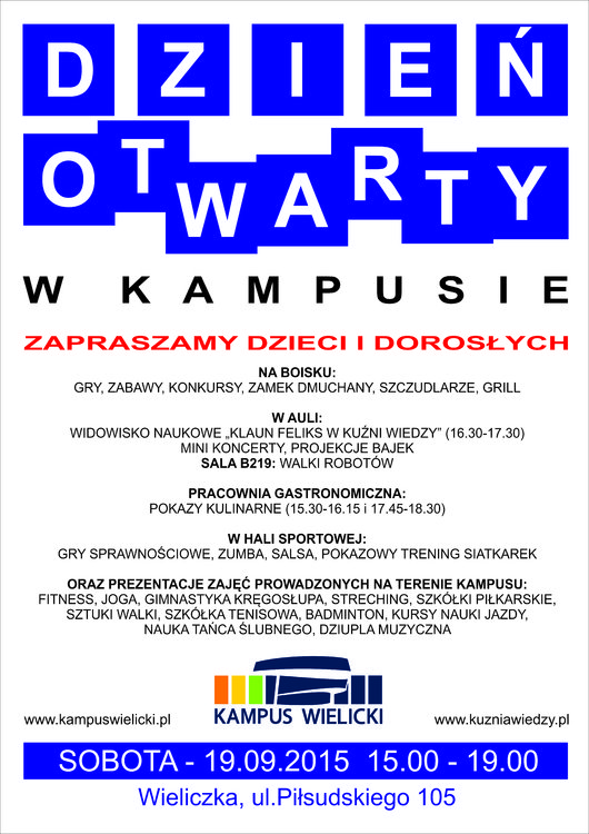 Dzień Otwarty w Kampusie Wielickim