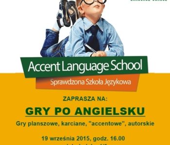 Gry po angielsku w Accencie