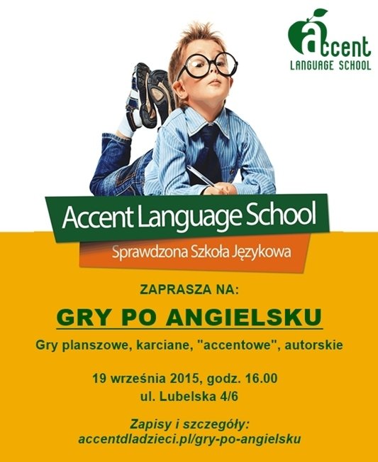 Gry po angielsku w Accencie