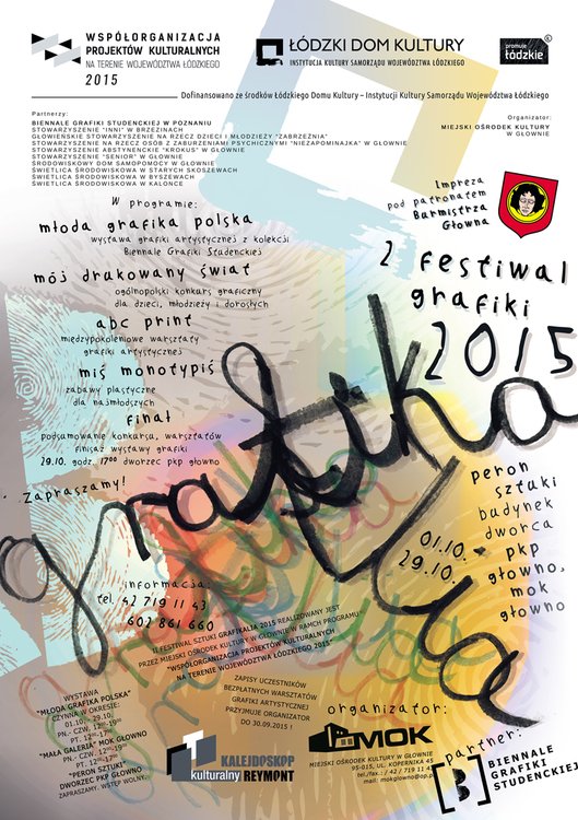 II Festiwal Sztuki Grafikalia 2015 w Głownie