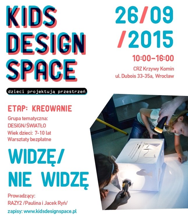 Kids Design Space – zaprojektuj lampę z Razy2