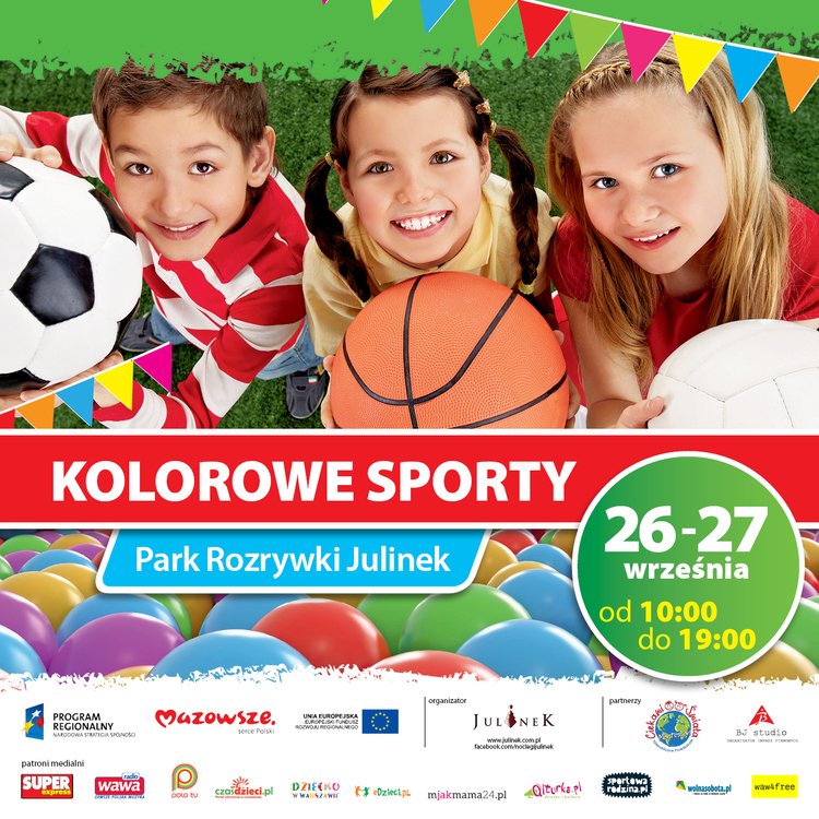 Kolorowo i na sportowo! Lato w Julinku dalej trwa!