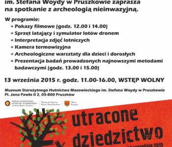 Latający Archeolodzy – Europejskie Dni Dziedzictwa