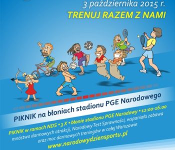 Piknik w ramach Narodowego Dnia Sportu