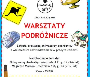 Warsztaty Podróżnicze dla Dzieci