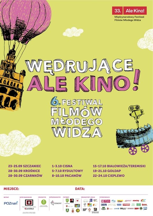 Wędrujące Ale Kino. 6. Festiwal Filmów Młodego Widza