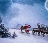 Up on the Housetop, piosenka świąteczna dla dzieci o Mikołaju, tekst i muzyka