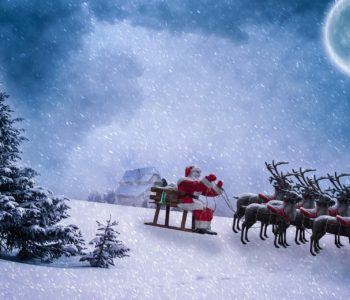 Up on the Housetop, piosenka świąteczna dla dzieci o Mikołaju, tekst i muzyka