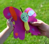 Motyle z papieru jak zrobić zabawy plastyczne dla dzieci
