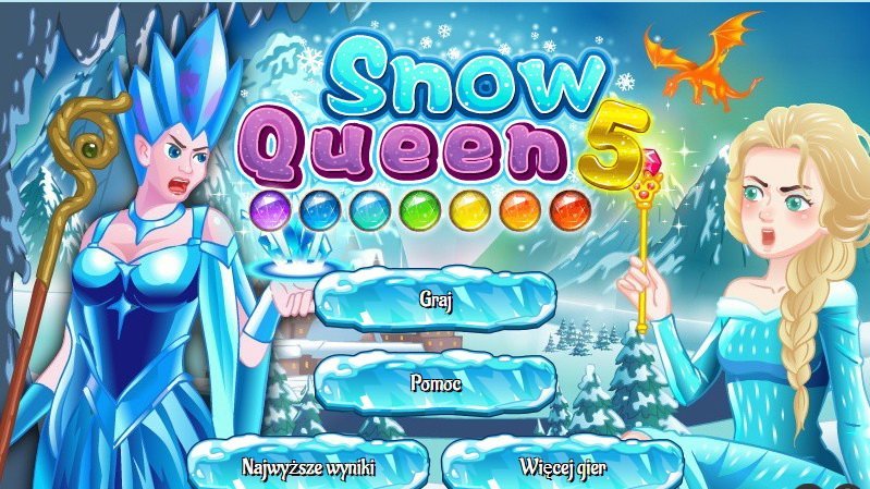 krolowa sniegu gra online dla dzieci